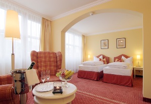 Bild eines Hotelzimmers